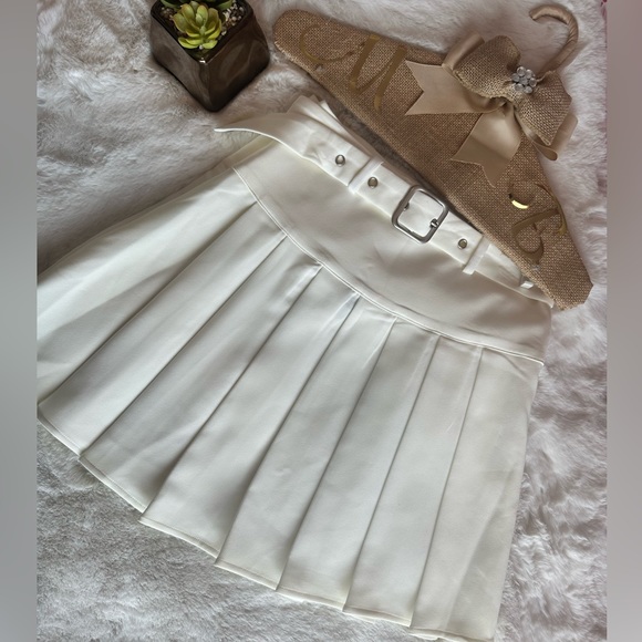 🌸3/$12, Skirt size S, new shein without cream label pulling white - Picture 5 of 8